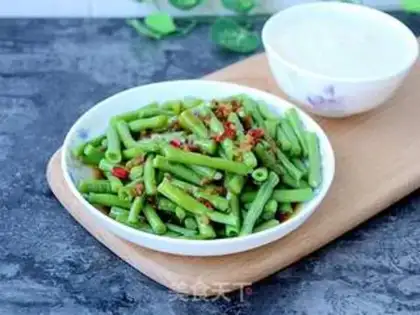 Make Garlic beans step 6