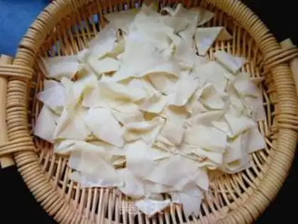 Make Noodle leaves step 1