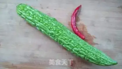 Make A cold, bitter melon step 0