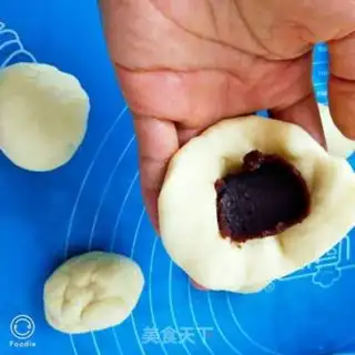 Make Fried bean cake step 3