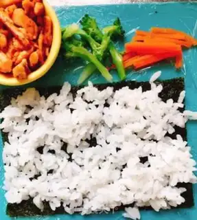 Make Squidfish rolls step 5