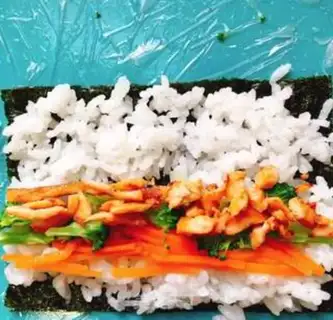 Make Squidfish rolls step 6