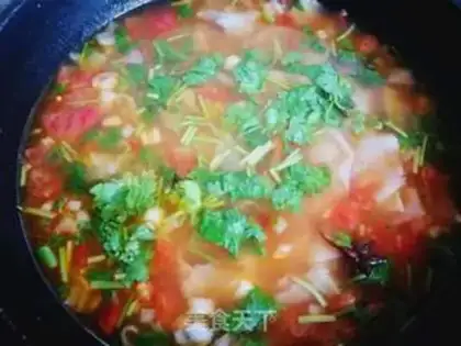 Make Noodle leaves step 12