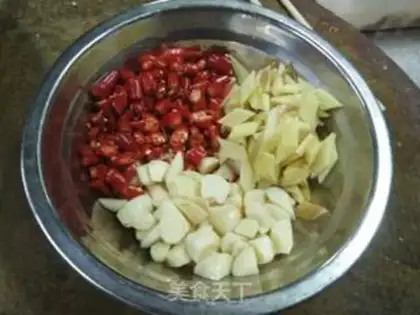 Make Mustard ice snails step 2