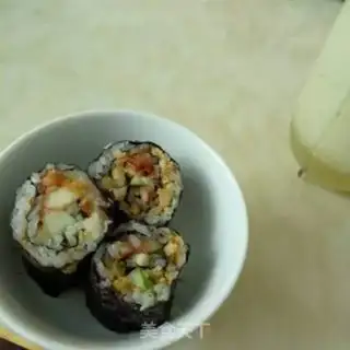 Make Homemade sushi rolls step 3