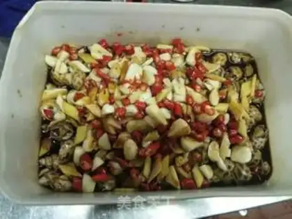 Make Mustard ice snails step 5