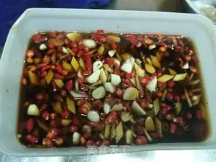 Make Mustard ice snails step 6