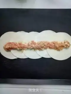 Make Roses holding eggs and dumplings step 5