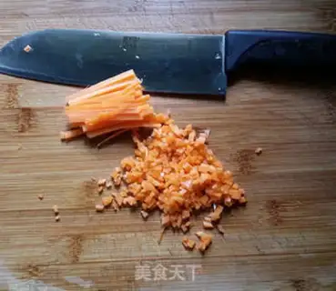 Make Onion eggcake step 1