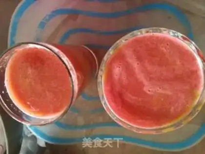 Make Watermelon mango juice step 8