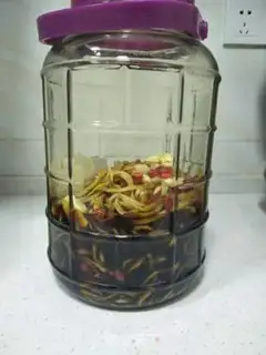 Make Spicy papayas step 1