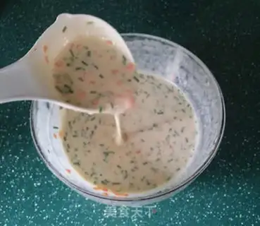 Make Onion eggcake step 5