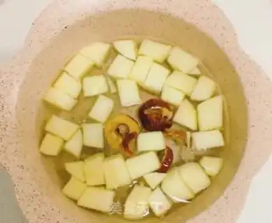 Make A mountain apple drink step 3