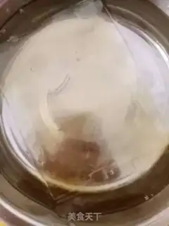 Make Mango pudding step 1