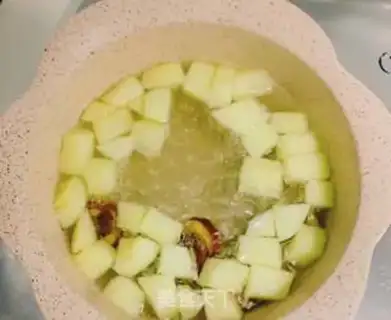 Make A mountain apple drink step 5
