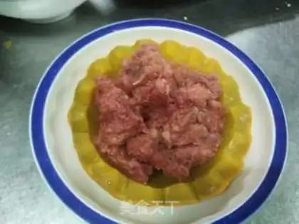 Make Goldmelon powdered ribs step 12