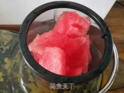 Make Watermelon juice step 2