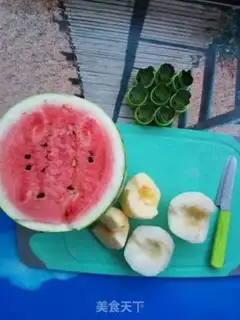 Make Watermelon apple Sydney juice step 0