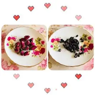 Make Make a rose purple tea step 0