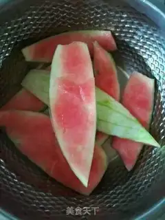 Make Cold melon step 1