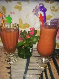 Make Watermelon apple Sydney juice step 4