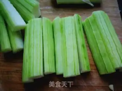 Make Meat melon step 1