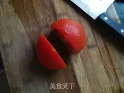 Make Tomato egg noodles step 2