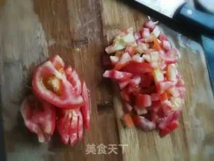 Make Tomato egg noodles step 3