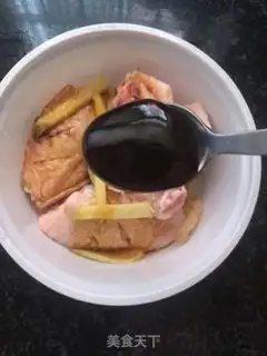 Make Forks, steamed chicken wings step 1