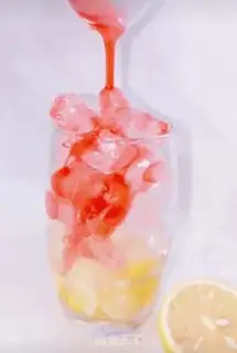 Make Rainbow lemonade step 3