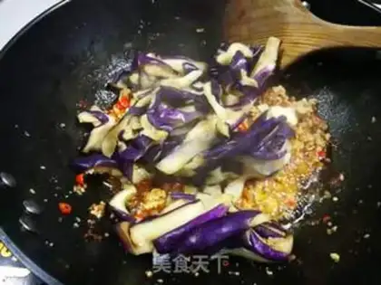 Make Meat and eggplant step 12