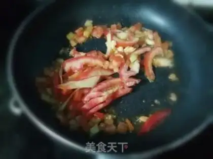 Make Tomato egg noodles step 11