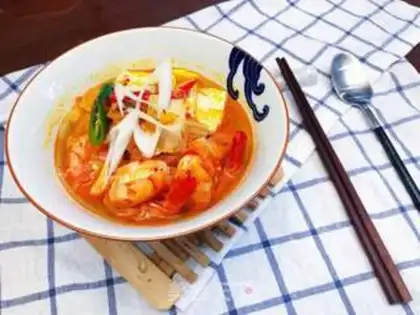 Make Shrimp pickles soup step 6