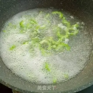 Make A cold, bitter melon step 2