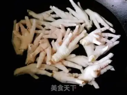 Make Lemon chicken claws step 1