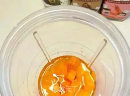 Make Carrot eggs step 2