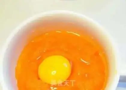 Make Carrot eggs step 3