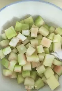 Make Sour melon peel step 2