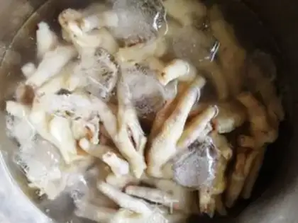 Make Lemon chicken claws step 9