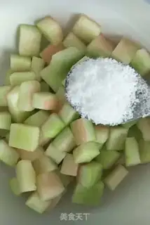 Make Sour melon peel step 4