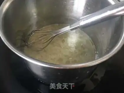 Make Colored protein sugar step 1