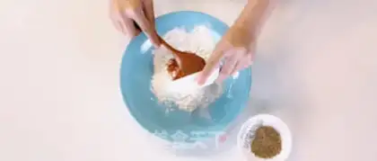 Make Red chips, chicken pizza step 3