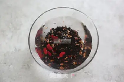 Make Black bean milk step 1