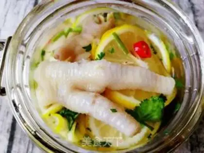 Make Lemon chicken claws step 15