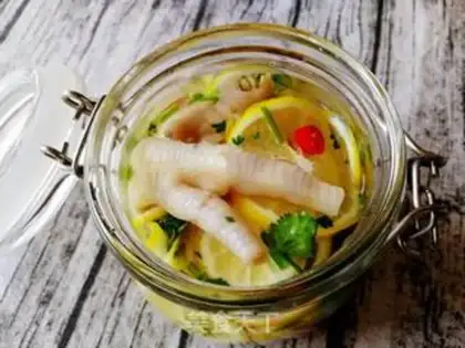 Make Lemon chicken claws step 16