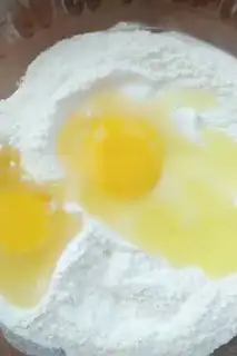 Make Milk eggcake step 0