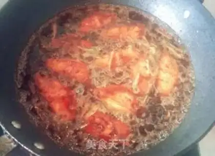 Make Coke chicken wings step 6