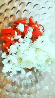 Make Garlic mackerel step 1