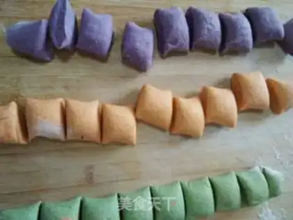 Make Colored candy dumplings step 4