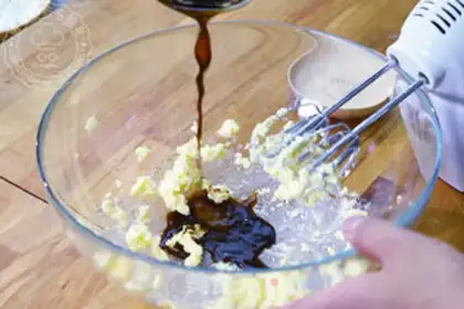 Make Black sesame oatmeal cookies step 1